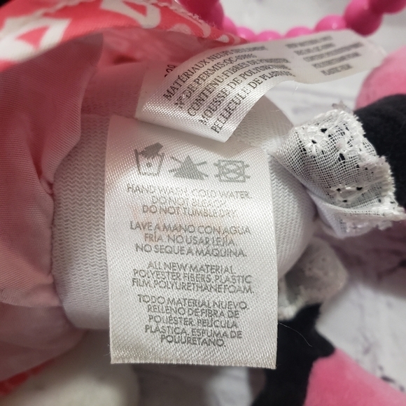 Disney Baby Minnie Mouse Plush Sensory Toy 10-inch Stuffed Animal 2021 Pink - Picture 7 of 9